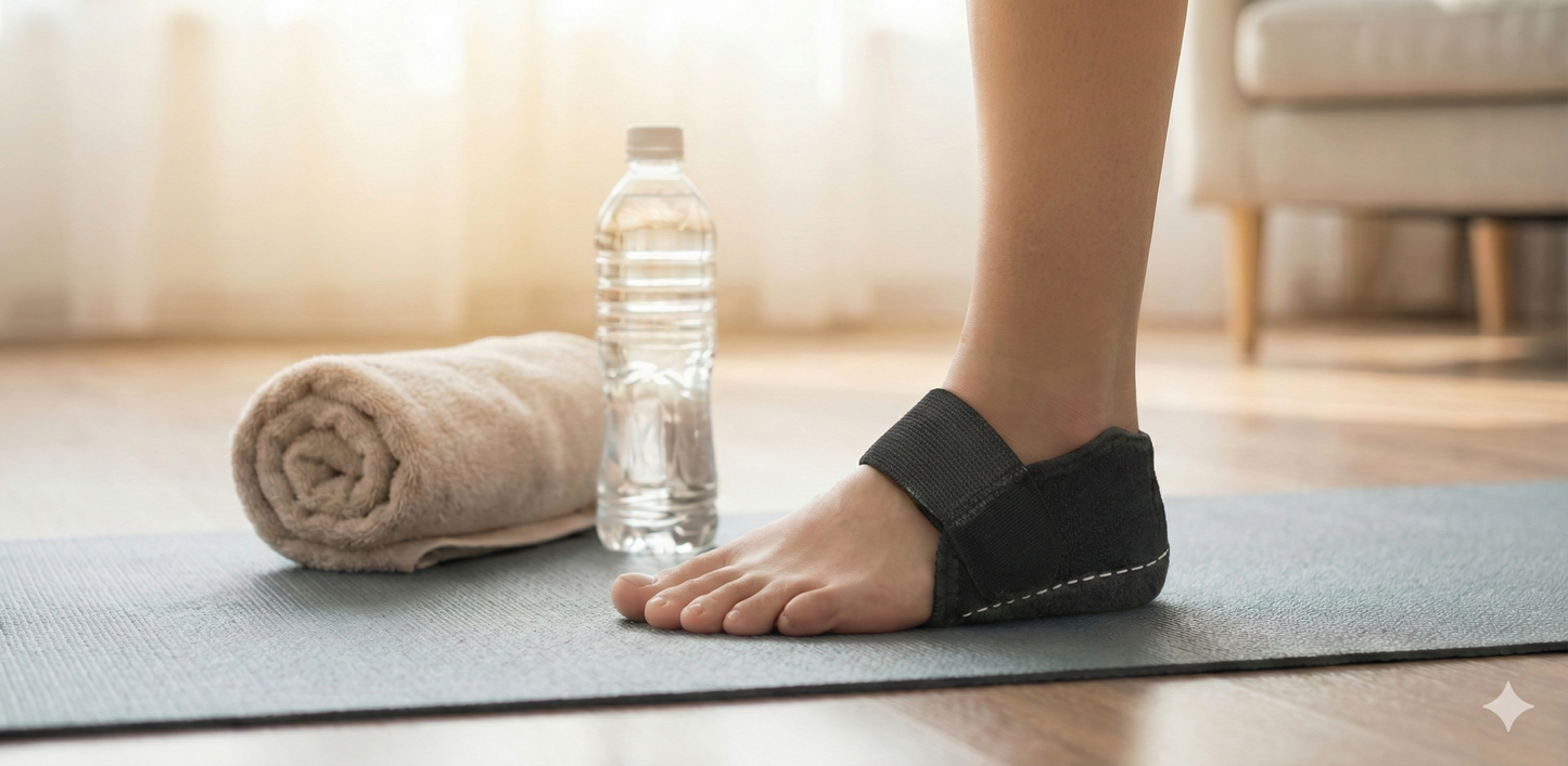 Height Increasing Heel Cushion Insole with Quick locking Straps